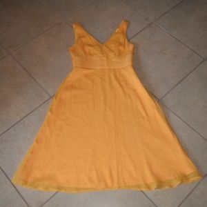 J. Crew Sophia Silk Chiffon Dress in Magnolia